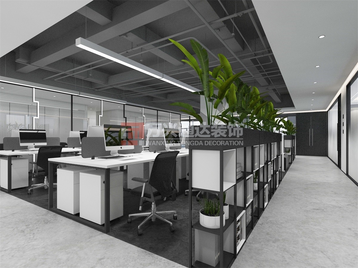华新科技办公室装修工程